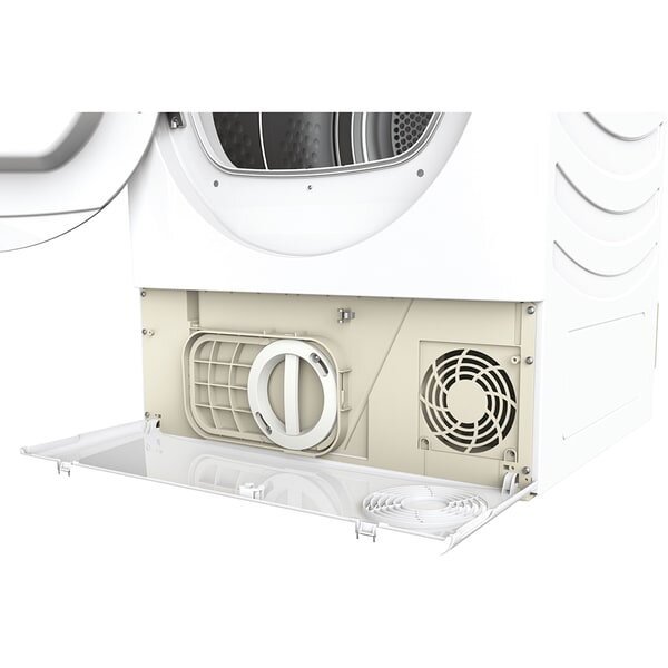 Uscator de rufe Candy RPE H9A2TRE-S RapidÓ PRO, Pompa de caldura, 9 Kg, Class A++, Alb, Wi-Fi + Bluetooth